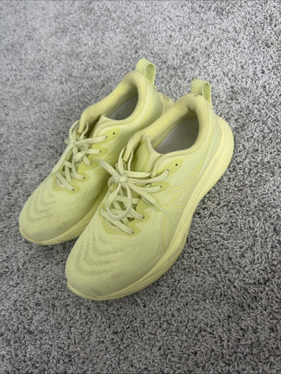 Asics Shoes - Women’s Lightweight Neon Yellow Running Sneakers - asics
